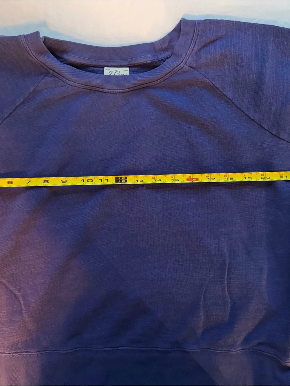 J. Crew Purple Crewneck Sweatshirt